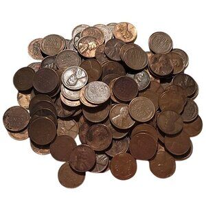 Wheat Pennies Cents Unsearched Bulk Bag 14.5 oz.